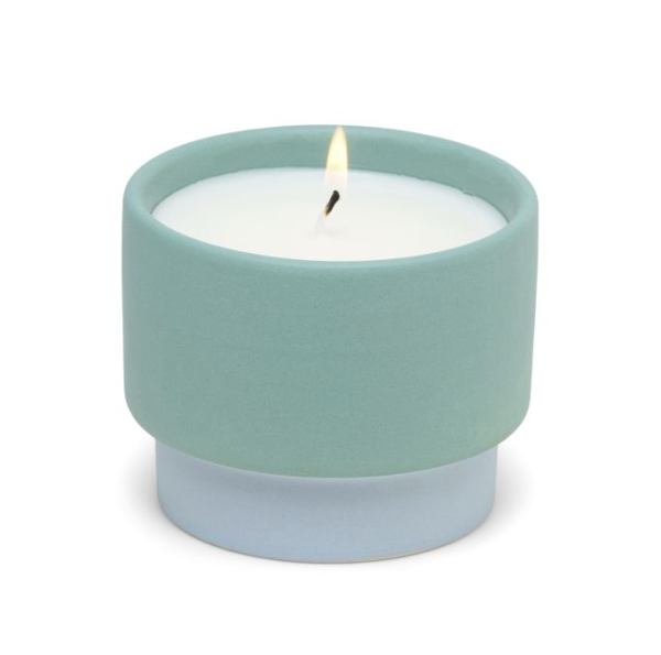 Color Block Candle, Saltwater Suede 170gr